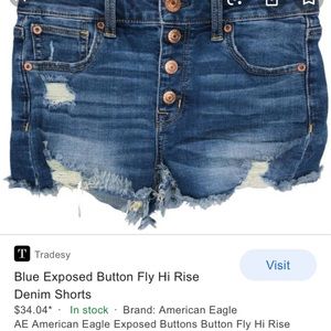 american eagle jean shorts !!! great condition